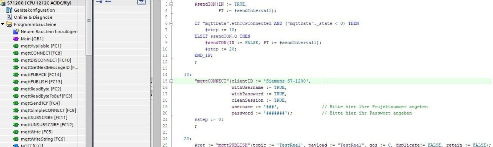 Programação em SCL